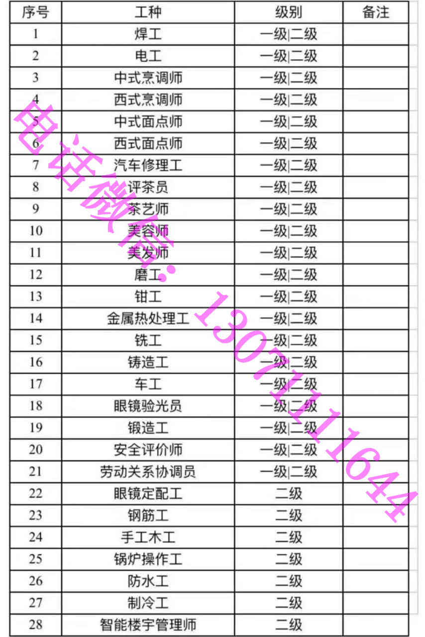 海东地区安全评价师,保育员育婴员中高级资格证报名考试培训