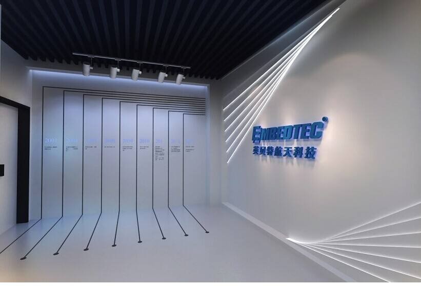 天津承揽企业展厅装修装饰施工