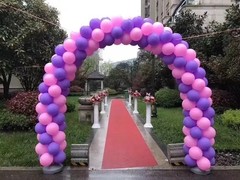 南充气球拱门出租