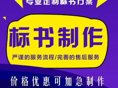 广西标书制作公司