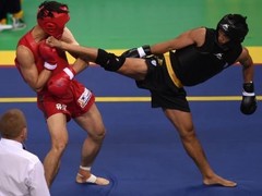 天津武跃天下武术散打泰拳培训