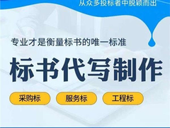 南宁标书代写公司