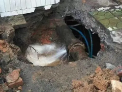 双鸭山地下管道漏水维修