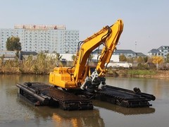 江南水陆挖掘机出租公司