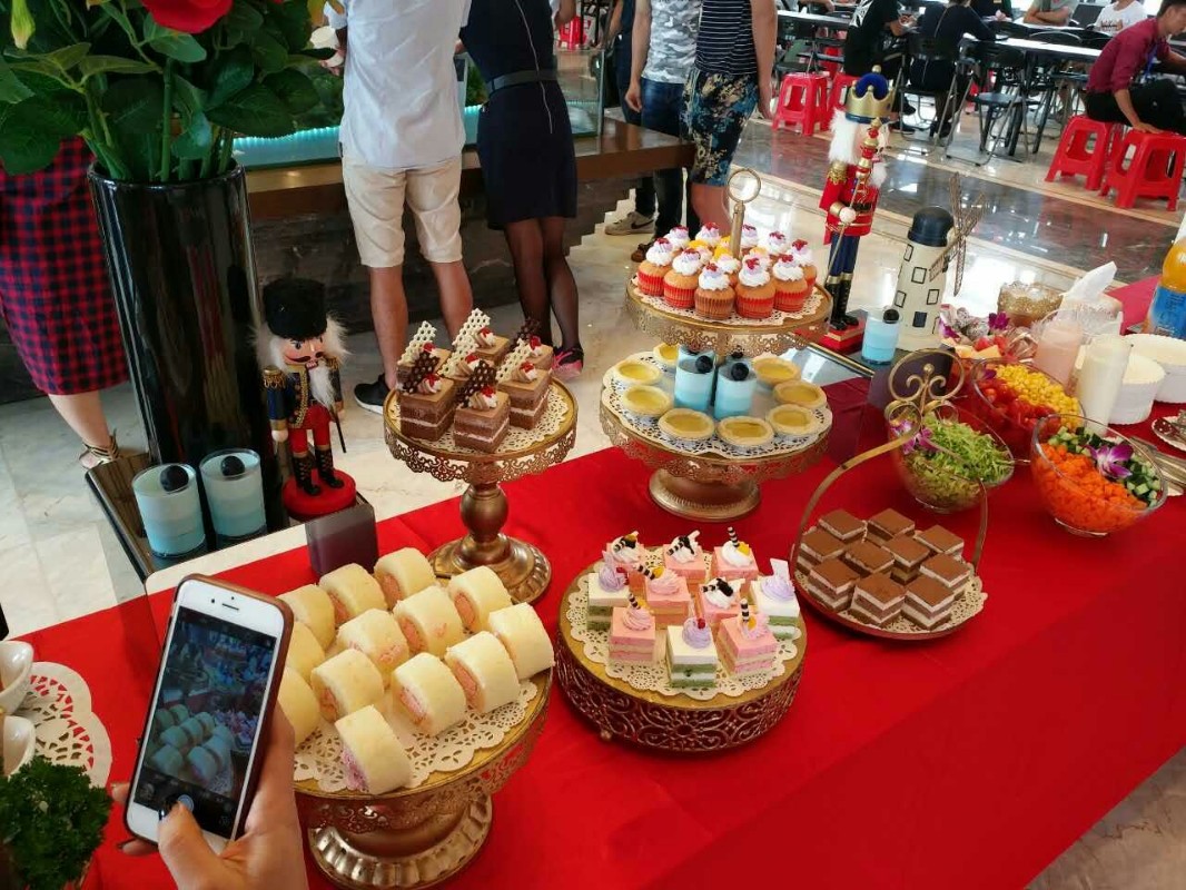 楼盘吧台糕点配送