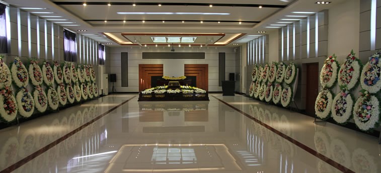 广州殡仪馆灵堂布置