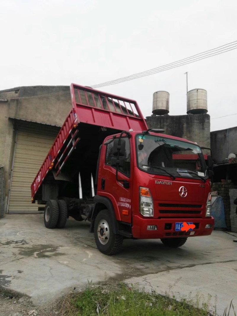 成都双流温江自卸翻斗轻卡4米2货车可载12吨出租装货