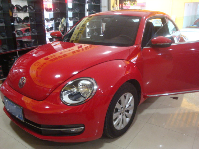 佛山专业汽车贴膜大众甲壳虫全车贴膜舒热佳高档汽车膜