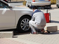 桂林山水附近道路救援