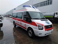 泰安救护车转运病人到家