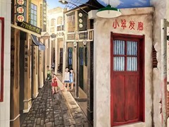 墙体彩绘手绘工作室