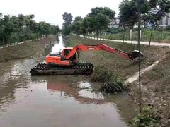 江南水陆挖掘机出租公司