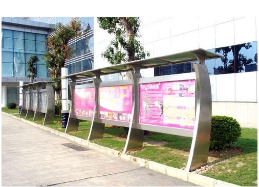 不锈钢宣传栏橱窗