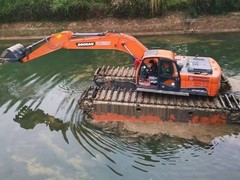 江南水陆挖掘机出租公司