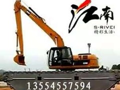 江南水陆挖掘机出租公司