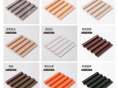 四川成都生态木厂家实木格栅护墙板批发