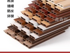 四川成都生态木厂家实木格栅护墙板批发