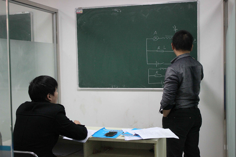 一对一辅导课堂照片