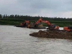 江南水陆挖掘机出租公司