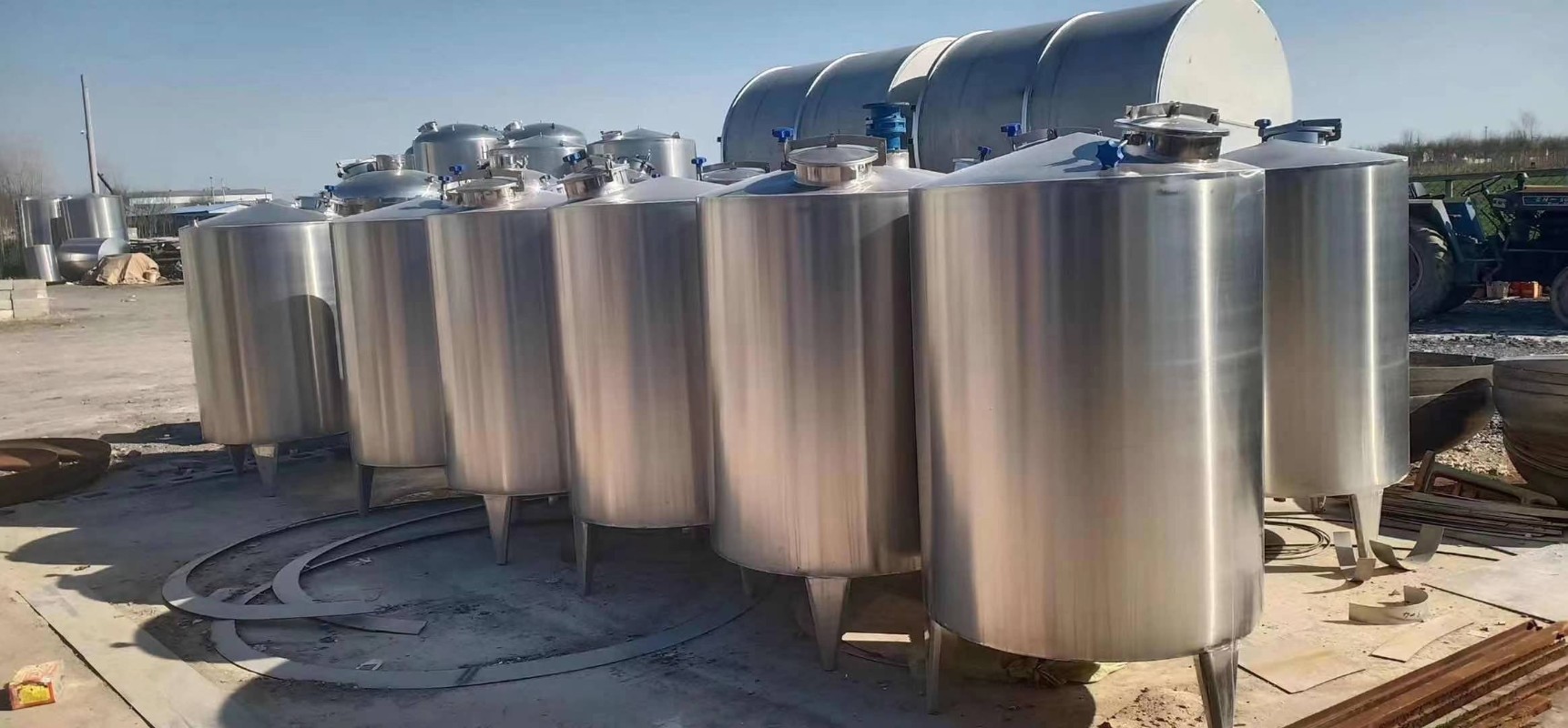 不锈钢储罐的生产加温的方式