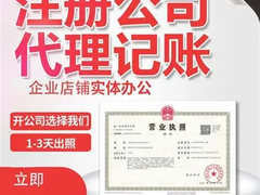 龙岗代理记账公司